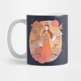 Mid autumn festival illustration Mug